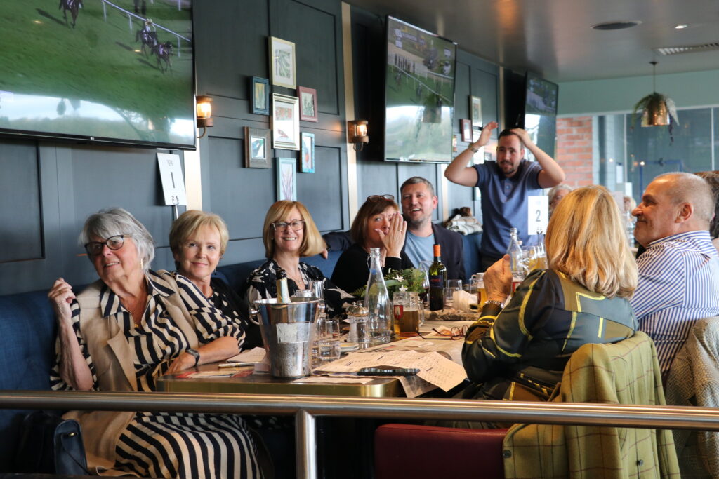 People enjoying event at 1539, Chester Racecourse