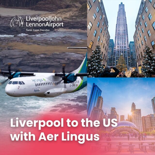 Fancy a trip Stateside? 🇺🇸 With daily flights from @lpl_airport with Aer Lingus, your next adventure could be just around the corner!🌍

Fly via Dublin and preclear US customs in Ireland for a smooth entry Stateside.🍀✈️

Book now, link in bio!📅